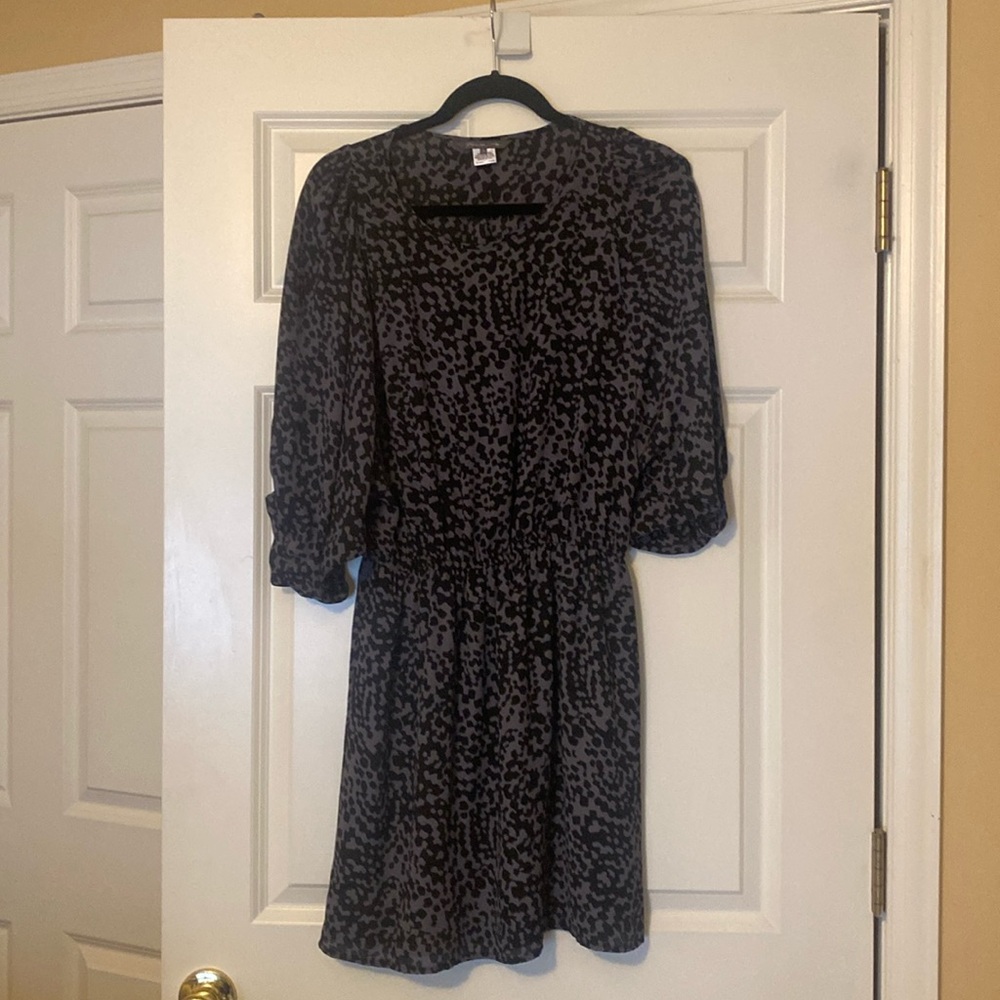 Pippa size 0 grey and black dress